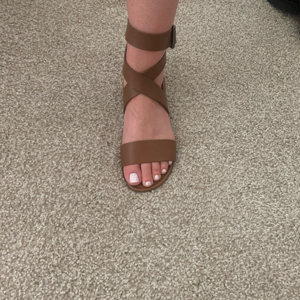 Franco sarto tan sandals